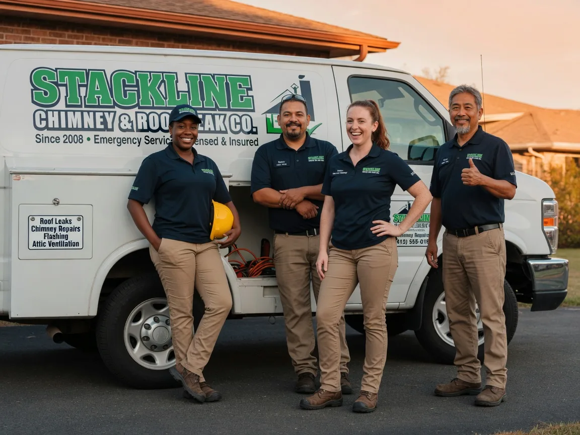 Chimney flashing repair company in Monterville, WV